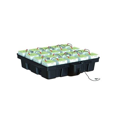 Hydro Stone 100x100 Grow-System & Maxi-Jet Wasserpumpe
