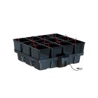 Platinium Hydro Pro 100x100 Grow-System & Maxi-Jet Pumpe Hydroponik