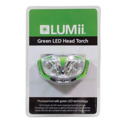 Green LED Kopflampe von LUMii