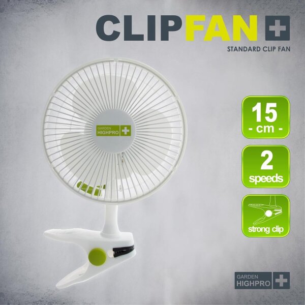 Clip Ventilator ECO 15W – kompakter Umluftlüfter für jede Growbox