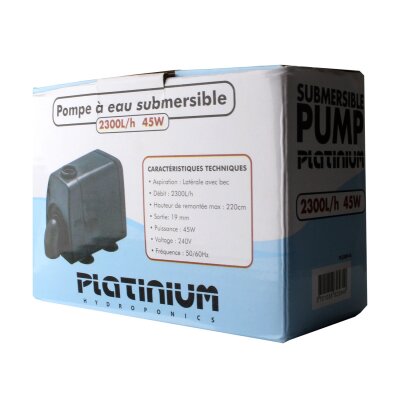 Platinium 2300 L/h Wasserpumpe – Vielseitig für große Growboxen & Hydro