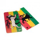 Grinder Card Rasta Löwe 8,5x5 cm Edelstahl Lion Design
