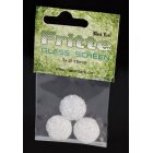 Black Leaf Fritte Siebe Glas 3Stk 18mm für Bong & Kopf