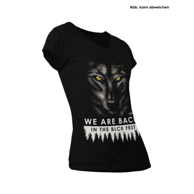 Blck Frst Wolf Girly Shirt