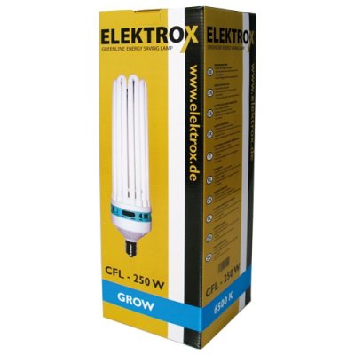 Elektrox Energiesparlampe für Wachstumsphase 250W...