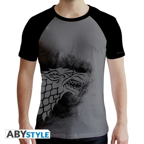 Game of Throne Stark T-Shirt Grau