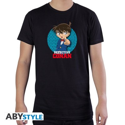 Detective Conan  T-Shirt Schwarz