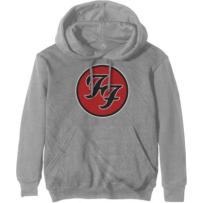 Foo Fighters Hoodie FF Logo Grau