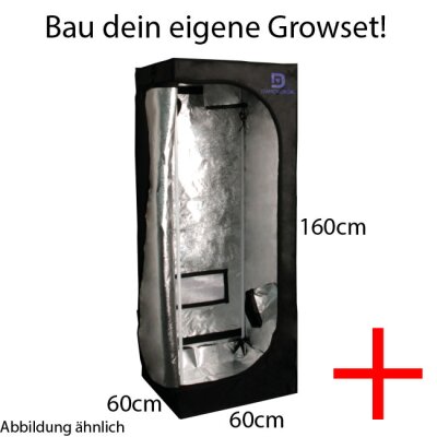 DiamondBox SL60 Set 60x60x160cm komplette Growbox...