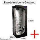DiamondBox SL60 Set 60x60x160cm komplette Growbox für Einsteiger & Grower