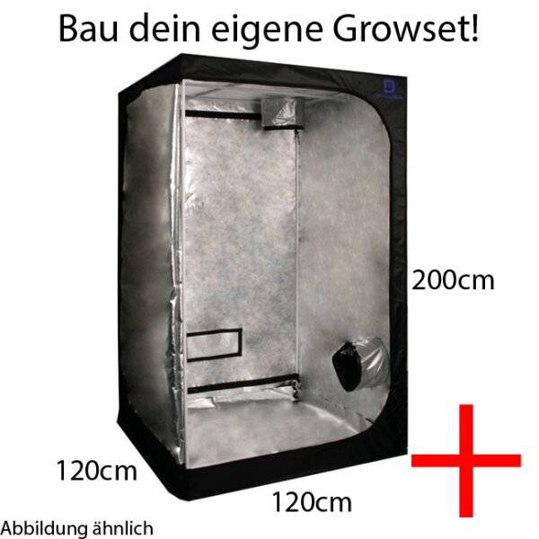 120x120 Grow Set mit DiamondBox SL120 & Zubehör Komplettset