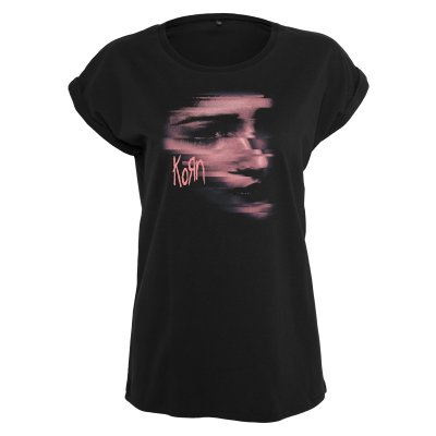 Korn Face Girl Shirt Schwarz