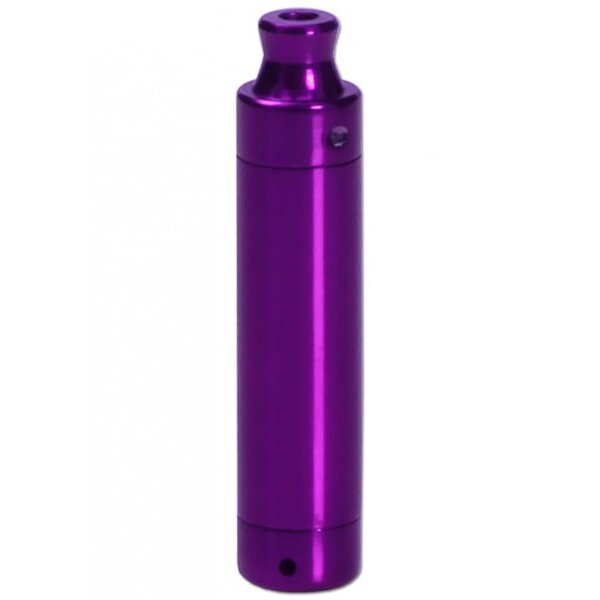 Bud Bomb Mini Violett – Metall Handpfeife klein