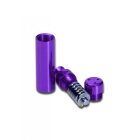 Bud Bomb Mini Violett – Metall Handpfeife klein