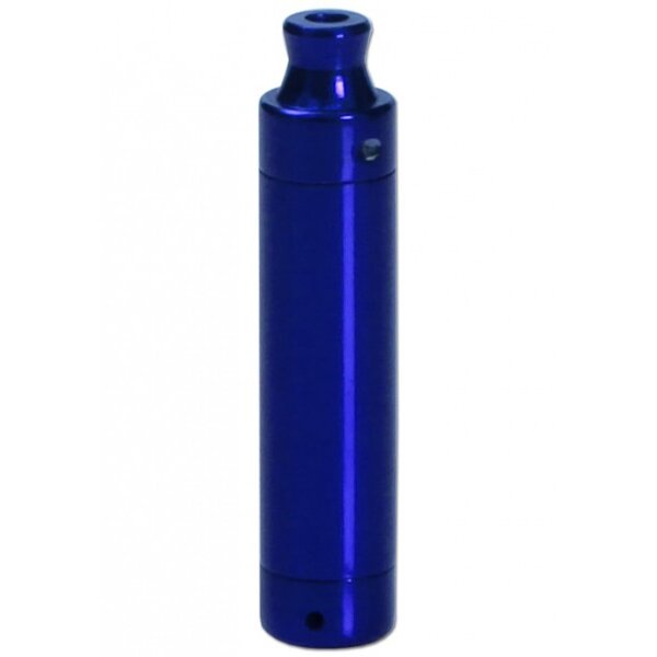 Bud Bomb Mini Blau – Metall Handpfeife klein