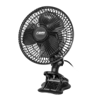 RAM Clip-Ventilator 15W 150mm Schwarz Grow Umluft Belüftung Pflanzenzucht