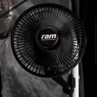 RAM Clip-Ventilator 15W 150mm Schwarz Grow Umluft Belüftung Pflanzenzucht