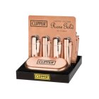 Metal Micro Clipper Rose Gold Feuerzeug für Kräuterfans
