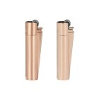 Metal Micro Clipper Rose Gold Feuerzeug für Kräuterfans