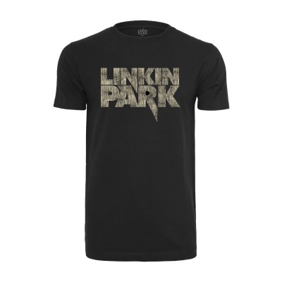 Linkin Park Distressed Logo T-Shirt Schwarz