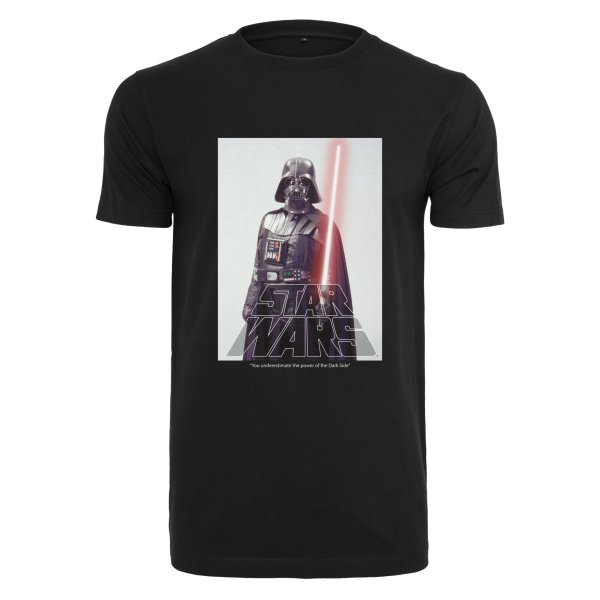Star Wars Darth Vader Logo T-Shirt Schwarz