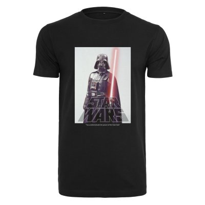 Star Wars Darth Vader Logo T-Shirt Schwarz