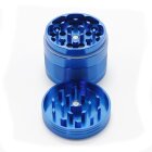 Smono Alu Grinder 40mm blau 4-tlg anodisiert Sieb
