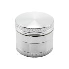 Smono Alu Grinder 40mm silber 4-tlg anodisiert Sieb