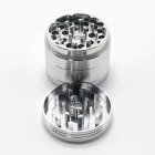 Smono Alu Grinder 40mm silber 4-tlg anodisiert Sieb
