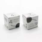 Smono Alu Grinder 40mm schwarz 4-tlg anodisiert Sieb