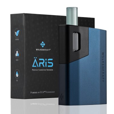 Wolkenkraft Äris Vaporizer Nachtblau Kräuter...
