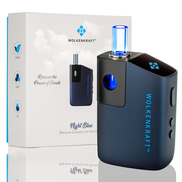 FX Mini Nachtblau Vaporizer – Klein & stilvoll für Kräuter