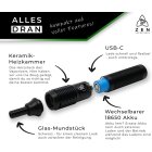 HIZEN Stilus 3.0 Vaporizer LED Farben Kräuter USB-C