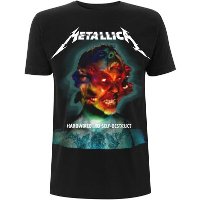 Metallica T-Shirt Hardwired Album Cover Schwarz