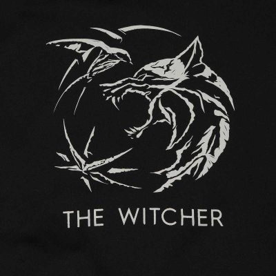 The Witcher Hoody Symbol Schwarz