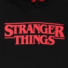 Stranger Things Hoodie Logo Schwarz