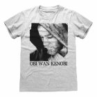Star Wars T-Shirt Kenobi Profile Weiss