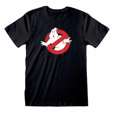 Ghostbusters T-Shirt Schwarz Classic Logo