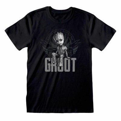 Guardians of the Galaxy T-Shirt Groot Schwarz