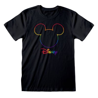 Silhouete T-Shirt Rainbow Disney Collection (with Neck...