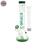 Grace Glass Pearl Glass Green 29,2mm Bong Percolator Wasserpfeife