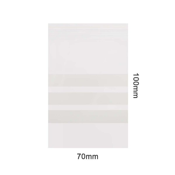 Amsterdam Zipper 7x10cm 70µ 1000St Beutel