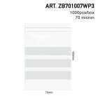 Amsterdam Zipper 7x10cm 70µ 1000St Beutel