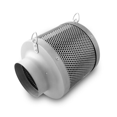 Caluma Aktivkohlefilter 100mm 120m³/h Geruchsfilter Grow Raum Luft