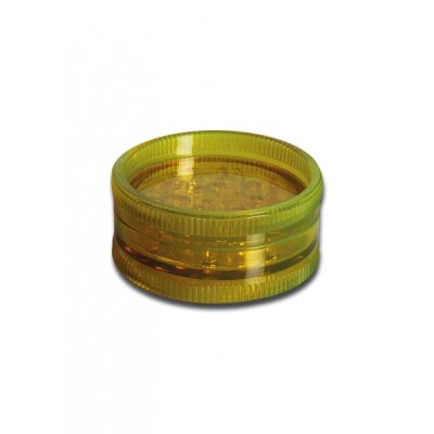 Acryl Grinder Gelb 2-tlg 56mm Kräuter
