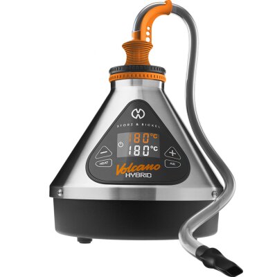 Volcano Hybrid silber Vaporizer Storz & Bickel Tischgerät Kräuter Öle