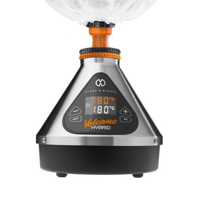 Volcano Hybrid silber Vaporizer Storz & Bickel Tischgerät Kräuter Öle