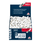 GIZEH Active Filter 8mm 200er Box – Aktivfilter für Kräuter, Großpack
