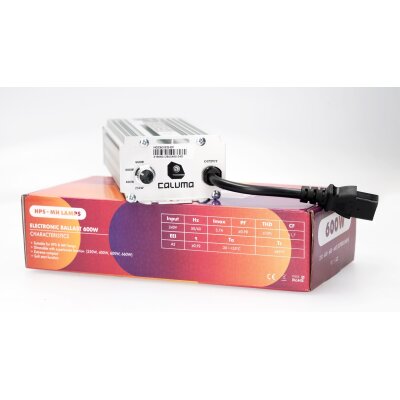 Caluma X-Slim 600W dimmbar Vorschaltgerät Grow digital