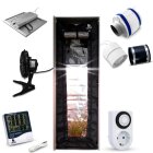 Komplett Grow-Schrank Set LED 100x100cm inkl. Lüfter, Filter & Zubehör